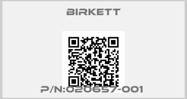BIRKETT-P/N:020657-001 