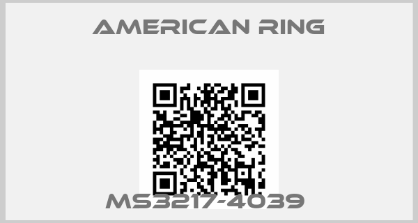 American Ring-MS3217-4039 