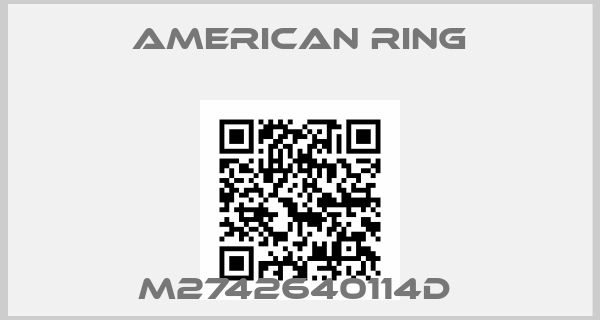 American Ring-M2742640114D 