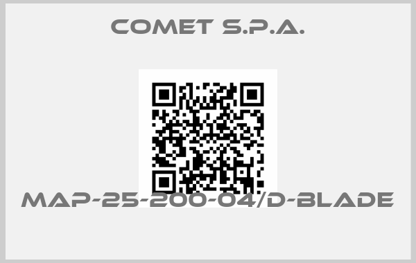 Comet S.p.A.-MAP-25-200-04/D-BLADE 