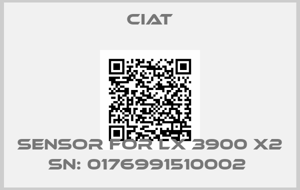 Ciat-Sensor for LX 3900 X2 SN: 0176991510002 