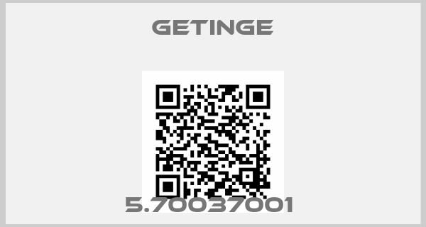 Getinge-5.70037001 