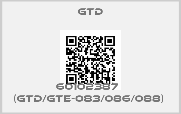 GTD-60102387   (GTD/GTE-083/086/088) 