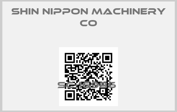 Shin Nippon Machinery Co-SC-16986 