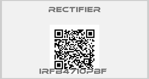 Rectifier-IRFB4710PBF 