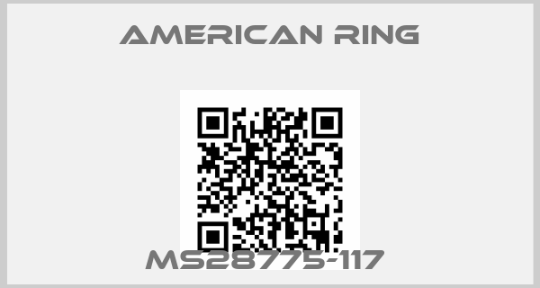 American Ring-MS28775-117 