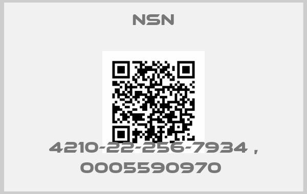NSN-4210-22-256-7934 , 0005590970 