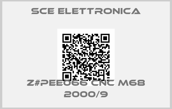 Sce Elettronica-Z#PEE066 CNC M68 2000/9