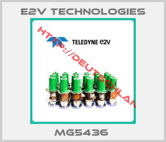 E2V TECHNOLOGIES-MG5436 