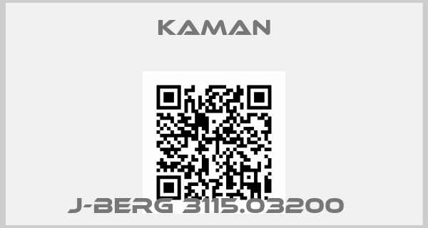 Kaman-J-BERG 3115.03200  