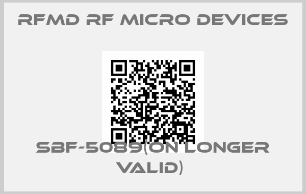 RFMD RF Micro Devices-SBF-5089(on longer valid) 