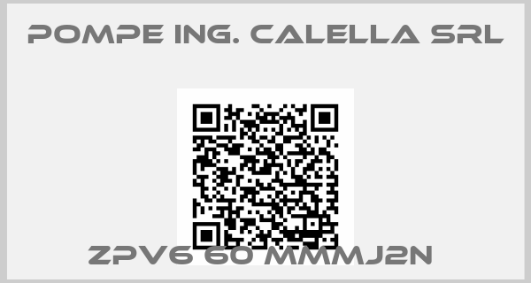 Pompe Ing. Calella Srl-ZPV6 60 MMMJ2N 
