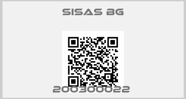 SISAS BG-200300022 