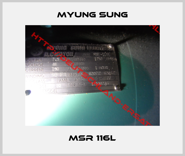 Myung Sung-MSR 116L