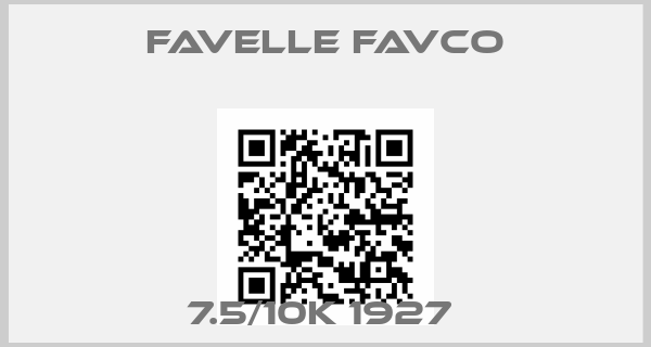 Favelle Favco-7.5/10K 1927 