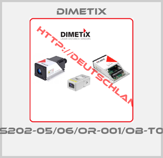 Dimetix-S202-05/06/OR-001/OB-T0 