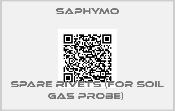 SAPHYMO-Spare rivets (for soil gas probe) 