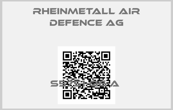 Rheinmetall air defence ag-S5751-Q6-A 