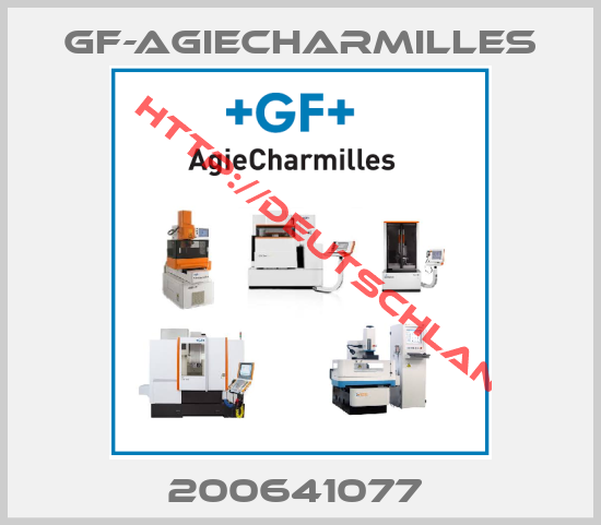 GF-AgieCharmilles-200641077 