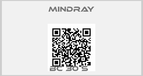 Mindray-BC 30 S  