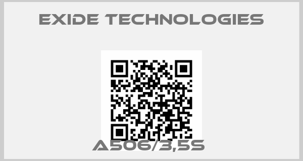 Exide Technologies-A506/3,5S 