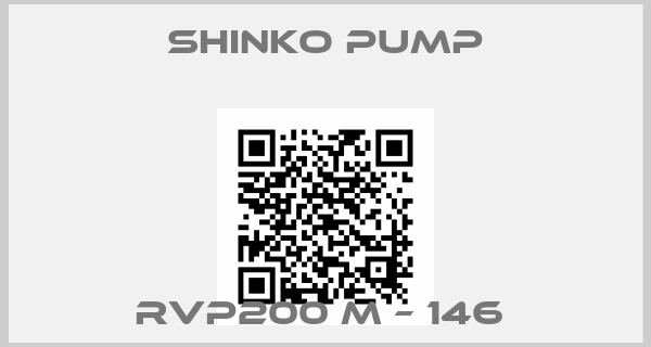 SHINKO PUMP-RVP200 M – 146 