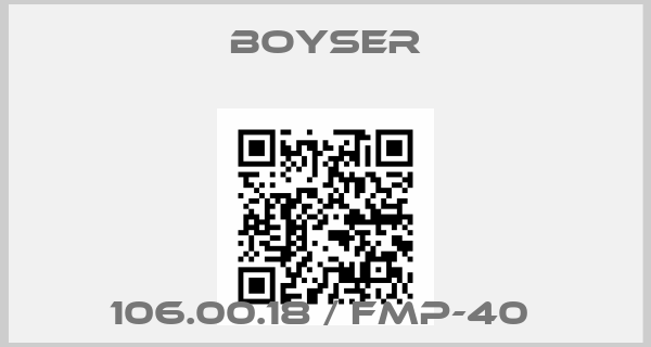 Boyser-106.00.18 / FMP-40 