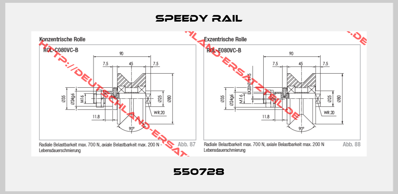 SPEEDY RAIL-550728