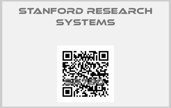 stanford research systems-SR720 
