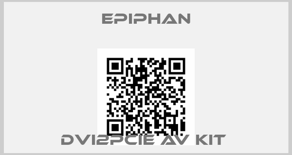 Epiphan-DVI2PCIe AV Kit 