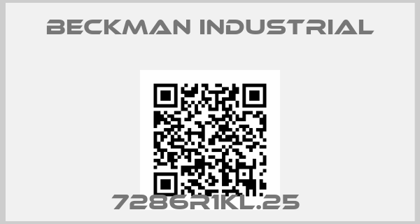 Beckman Industrial-7286R1KL.25 
