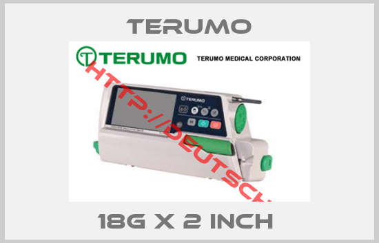 Terumo-18G X 2 INCH 