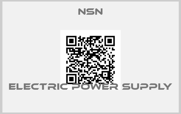 NSN-Electric power supply 