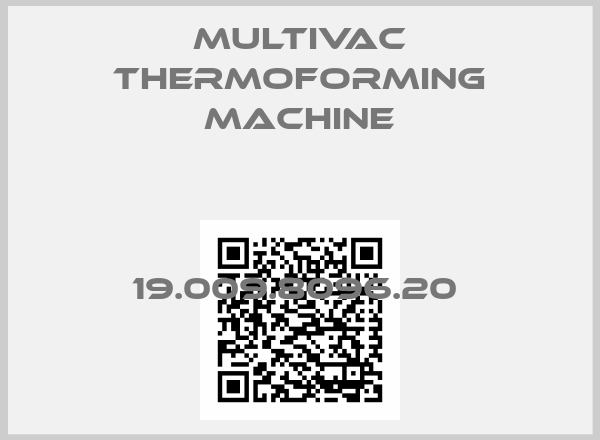 Multivac Thermoforming machine-19.009.8096.20 