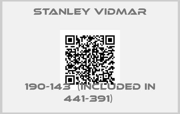 Stanley Vidmar-190-143  (included in 441-391) 