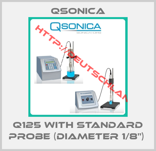 Qsonica-Q125 with standard probe (diameter 1/8") 