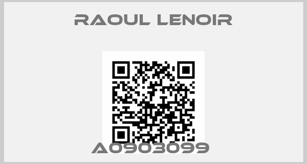 Raoul Lenoir-A0903099 