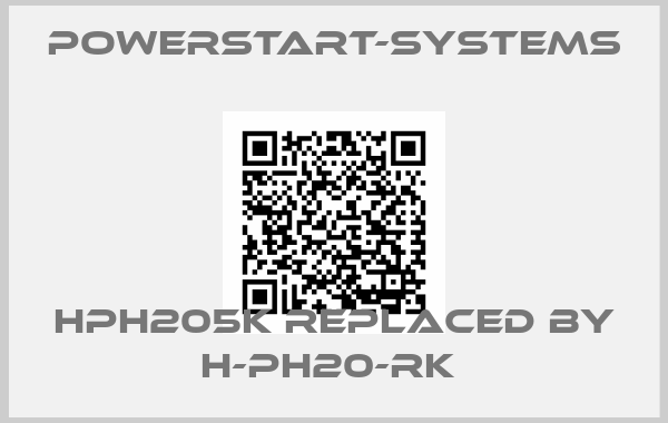 POWERSTART-SYSTEMS-HPH205K REPLACED BY H-PH20-RK 