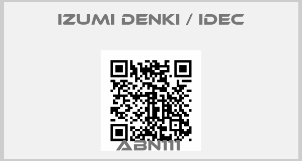IZUMI DENKI / IDEC-ABN111 
