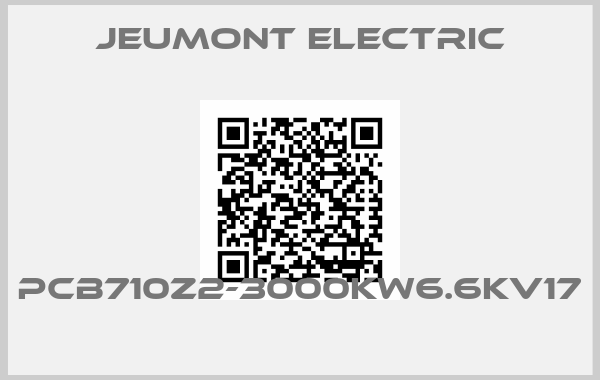 Jeumont Electric-PCB710Z2-3000KW6.6KV17 