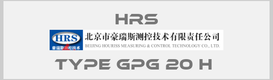 HRS-type GPG 20 H 