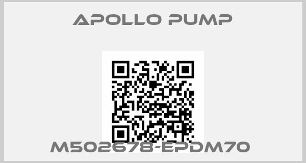 Apollo pump-M502678-EPDM70 