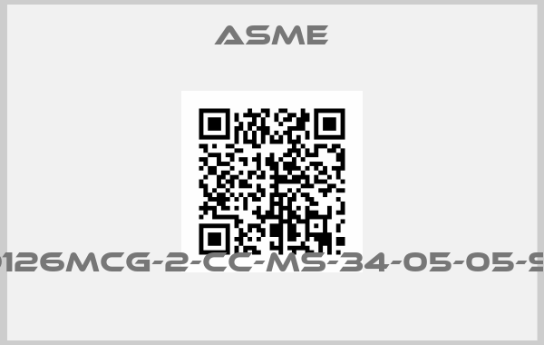 Asme-19126MCG-2-CC-MS-34-05-05-SS 