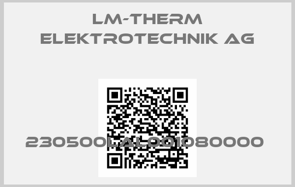 Lm-therm Elektrotechnik AG-230500LAL001080000 