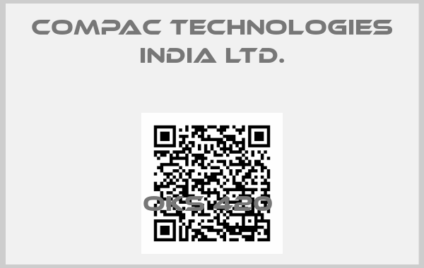 Compac Technologies India Ltd.-OKS 420 