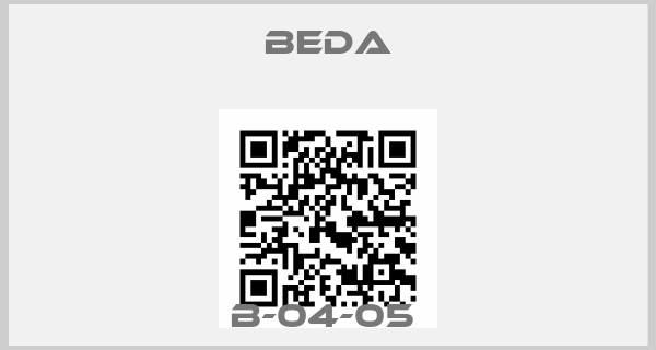 BEDA-B-04-05 