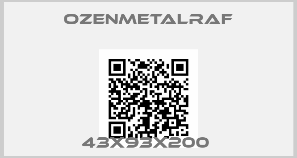 Ozenmetalraf-43X93X200 
