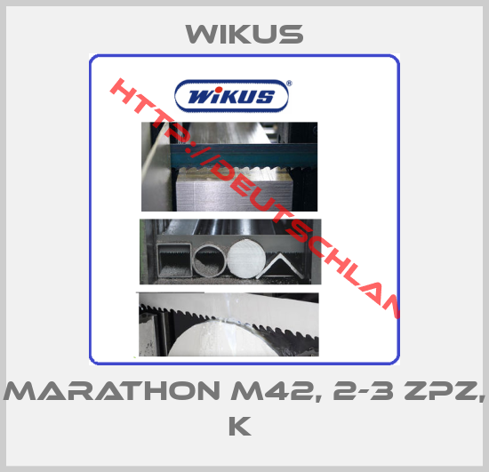 Wikus-MARATHON M42, 2-3 ZpZ, K 