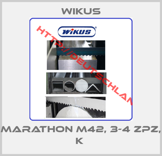 Wikus-MARATHON M42, 3-4 ZpZ, K 
