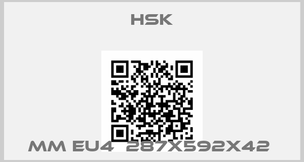 HSK-MM EU4  287x592x42 
